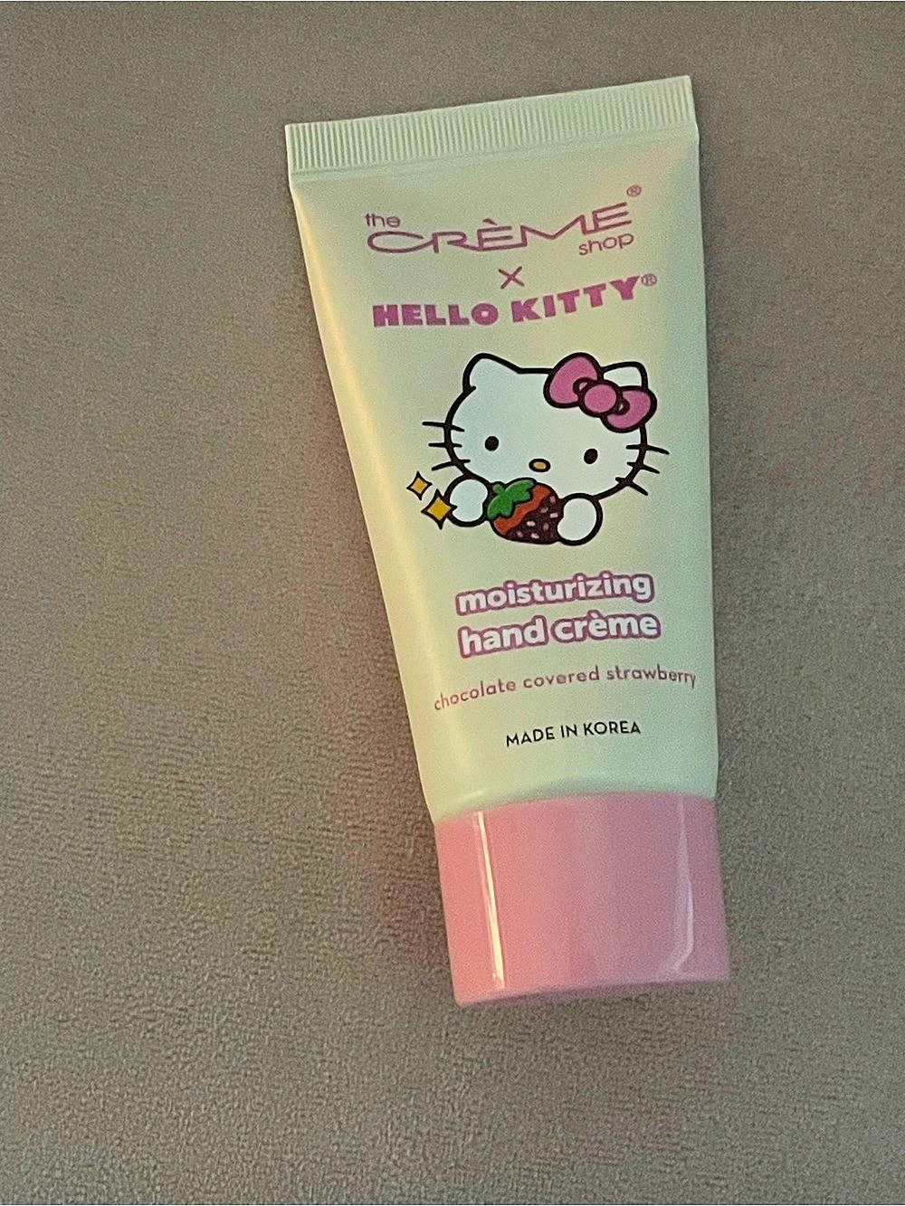 The Crème Shop Hello Kitty Moisturizing Hand Crème Chocolate Covered Strawberry